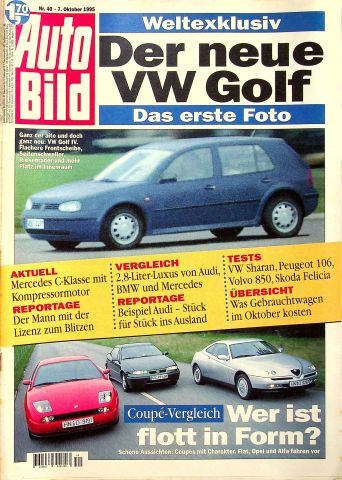 Deckblatt Auto Bild (40/1995)